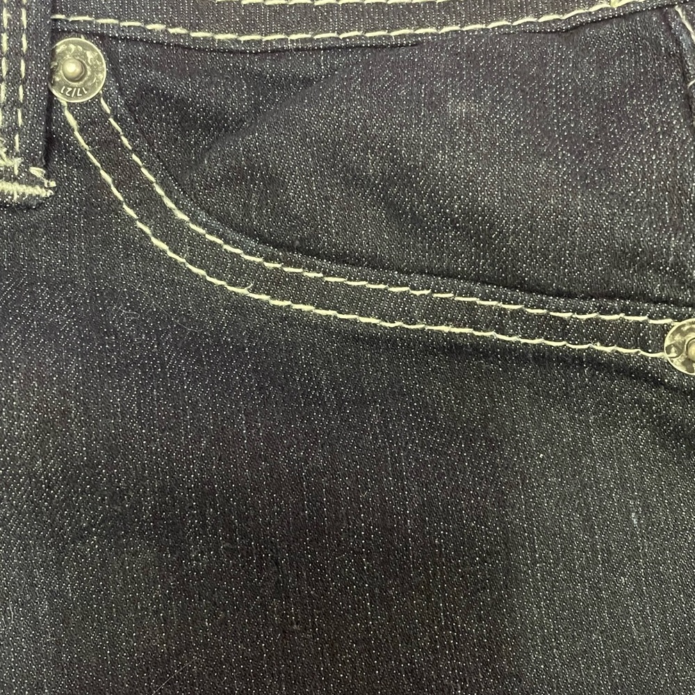 17/21 Exclusive Denim‎ Blue Straight Leg Jeans - Picture 6 of 11